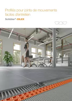 Schlüter-DILEX - Profilés pour joints de mouvements faciles d´entretien