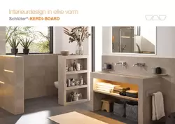 Schlüter-KERDI-BOARD - Interieurdesign in elke vorm