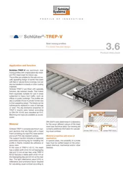 Schlüter-TREP-V | Product data sheet 3.6