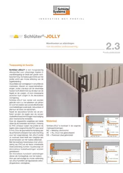 Schlüter-JOLLY | Productdatablad 2.3