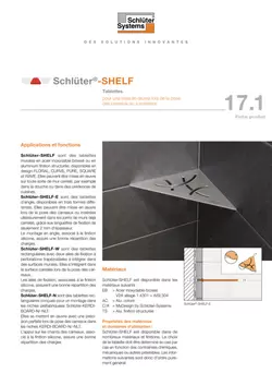 Schlüter-SHELF | Fiche produit 17.1