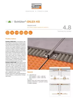 Schlüter-DILEX-KS | Technický list výrobku 4.8