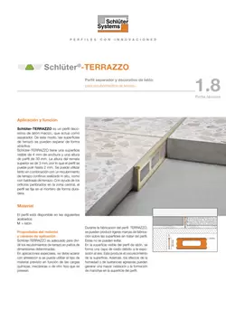 Schlüter-TERRAZZO | Ficha Técnica 1.8