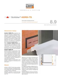 Schlüter-KERDI-TS | Opis techniczny produktu 8.9