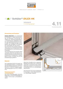 Schlüter-DILEX-HK | Produktdatenblatt 4.11
