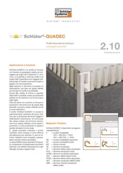 Schlüter-QUADEC | Scheda tecnica 2.10