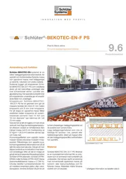 Schlüter-BEKOTEC-EN-F PS | Produktdatablad 9.6