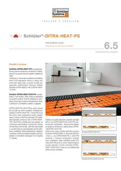 Schlüter-DITRA-HEAT-PS | Technický list výrobku 6.5