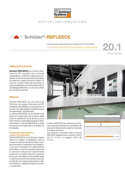 Schlüter-REFLEECE | Ficha Técnica 20.1