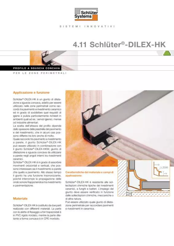Schlüter-DILEX-HK | Scheda tecnica 4.11