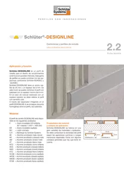 Schlüter-DESIGNLINE | Ficha Técnica 2.2