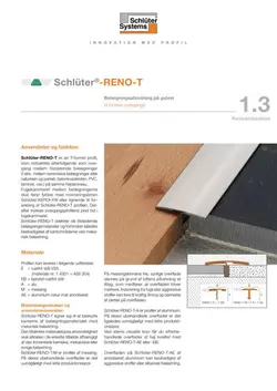 Schlüter-RENO-T | Produktdatablad 1.3