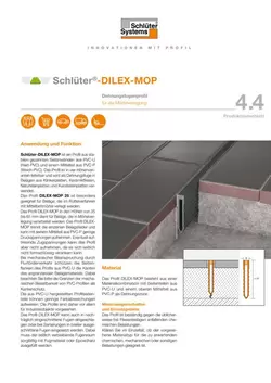 Schlüter-DILEX-MOP | Produktdatenblatt 4.4