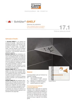 Schlüter-SHELF | Ficha de dados do produto 17.1