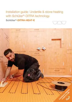 Schlüter-DITRA-HEAT-E - Installation Guide