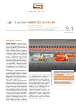 Schlüter-BEKOTEC | Scheda tecnica 9.1