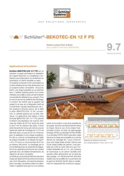 Schlüter-BEKOTEC-EN 12 F PS | Fiche produit 9.7