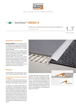 Schlüter-RENO-V | Fiche produit 1.7