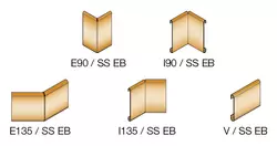 Genomskärningsritning SCHIENE-STEP-EB 1