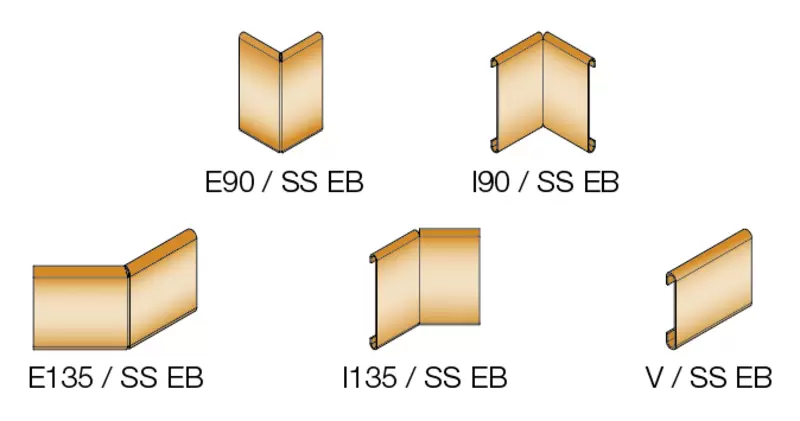 Genomskärningsritning SCHIENE-STEP-EB 1