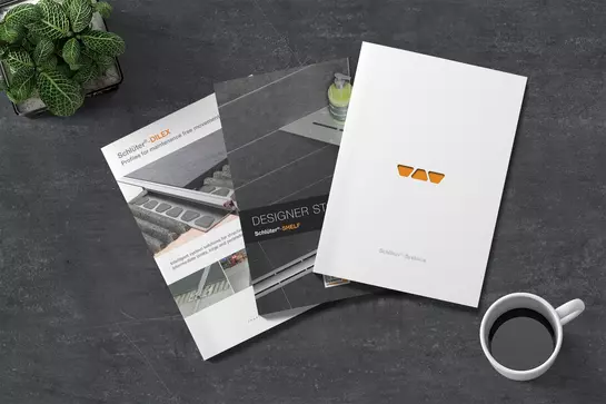 Cat&aacute;logos y material de informaci&oacute;n de productos de Schl&uuml;ter-Systems.