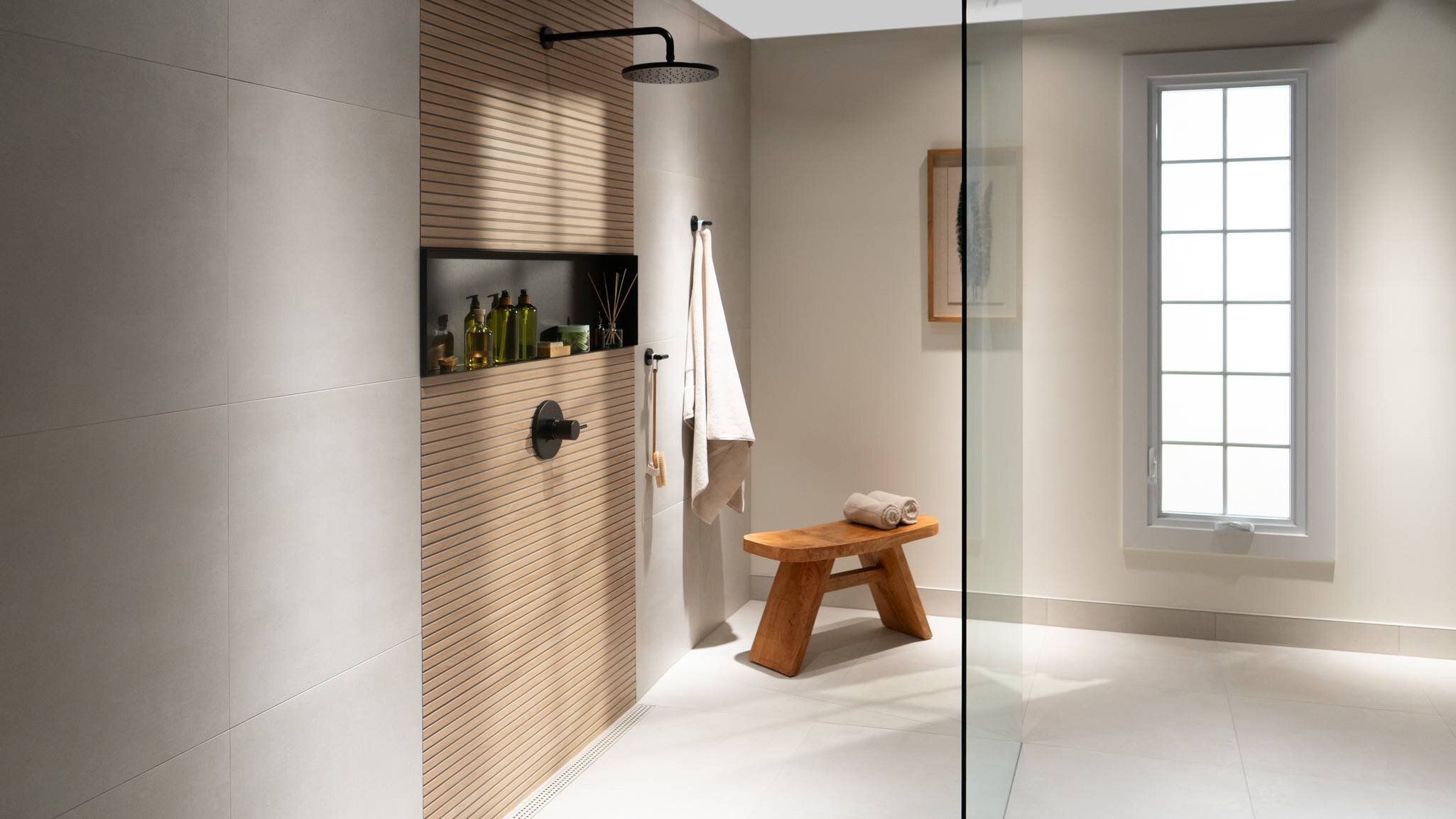 Sleek Alternatives to Tiled Niches