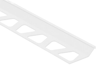 FINEC PERFIL 1/2" ALUM MATE BLANCO