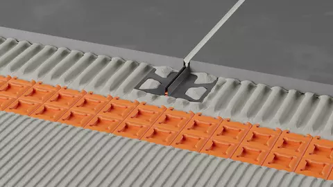 Schl&uuml;ter-DILEX-F movement joint profile (no embedding necessary)