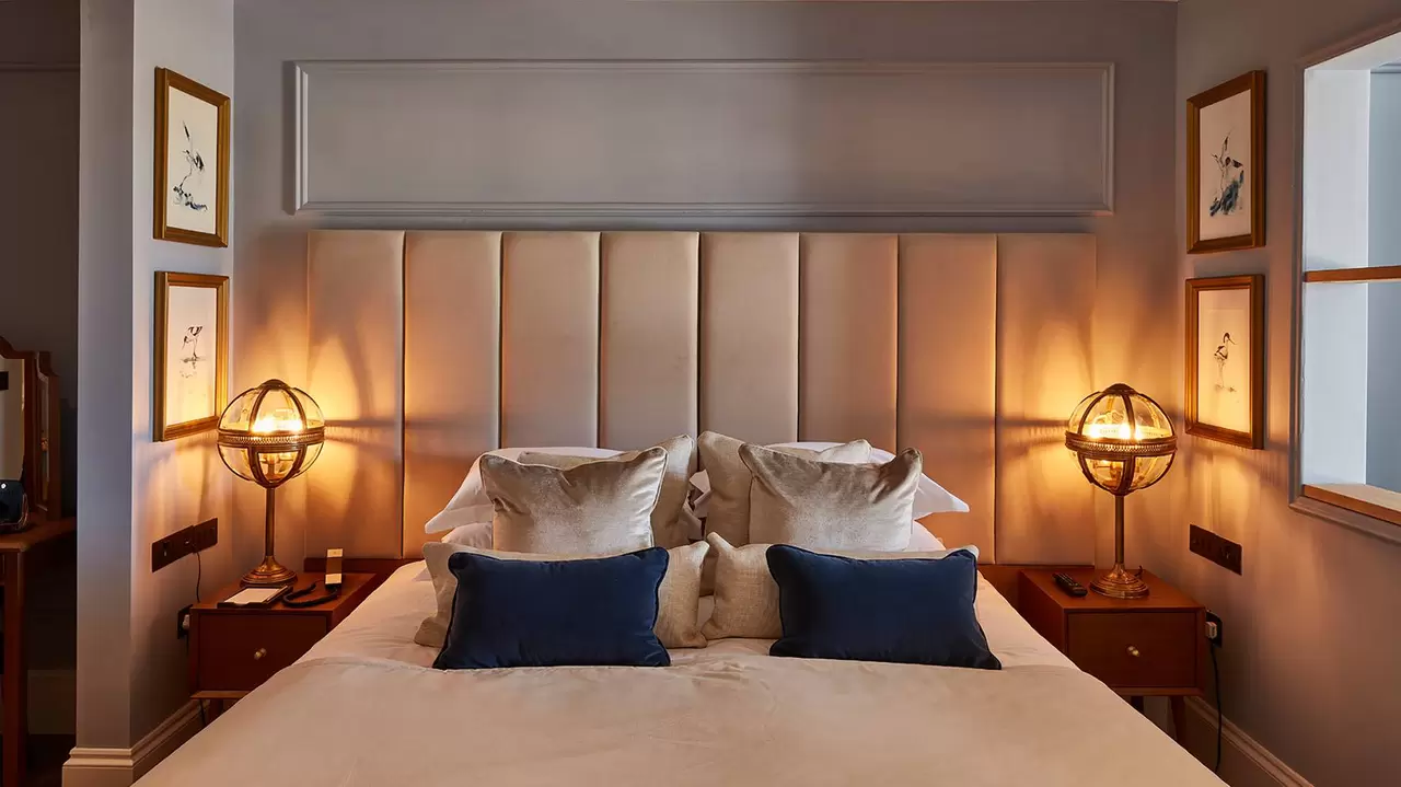 Bedroom at Lympstone Manor