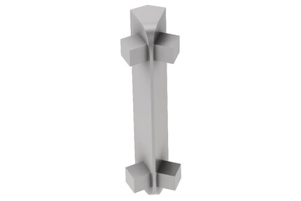 RONDEC-CT COIN INT 135° 1/2" ALUM MAT