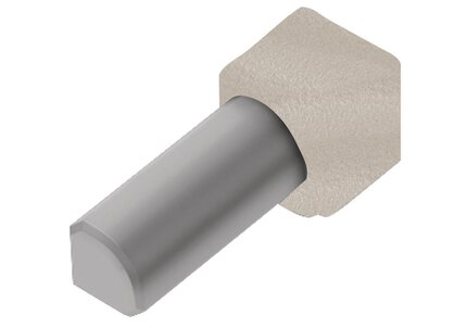 RONDEC ESQ INT 1/2" ALUM CREMA