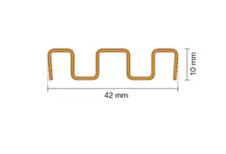 Genomskärningsritning KERDI-LINE-VARIO-WAVE 5