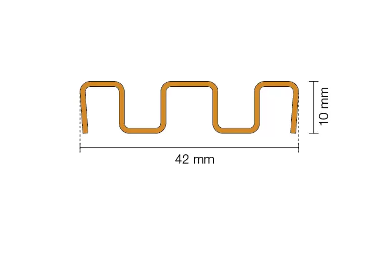 Doorsnedetekening KERDI-LINE-VARIO-WAVE 5