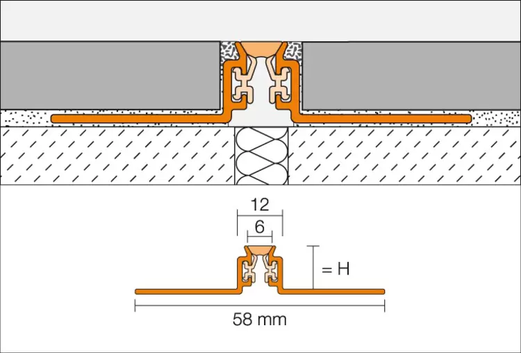 Cross-section drawing DILEX-AKWS 1