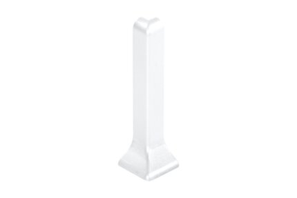 DESIGNBASE-SL OUT CORNER 90° 2-3/8" ALUM MAT WHITE
