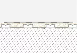 Genomskärningsritning KERDI-COLL 1