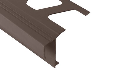 BARA-RAK EDGE TRIM W/ DRIP LIP ALUM BLK BRN