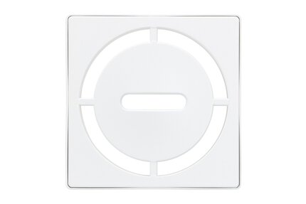 KERDI-DRAIN KIT DE REJILLA 4" PURE BLANCO MATE