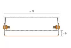 Genomskärningsritning TROBA-LINE-TL/H 1