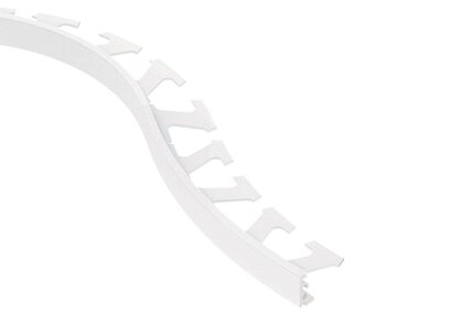 JOLLY-RADIUS PERFIL DE BORDE 3/8" ALUM BLANCO MATE 10'