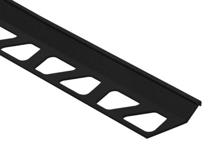 FINEC TRIM 3/16" ALUM MATTE BLACK