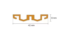 Genomskärningsritning KERDI-LINE-VARIO-WAVE 7