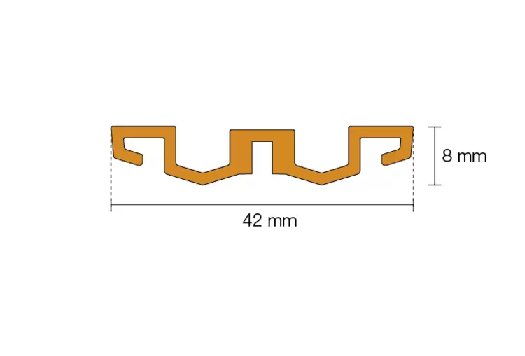 Doorsnedetekening KERDI-LINE-VARIO-WAVE 7