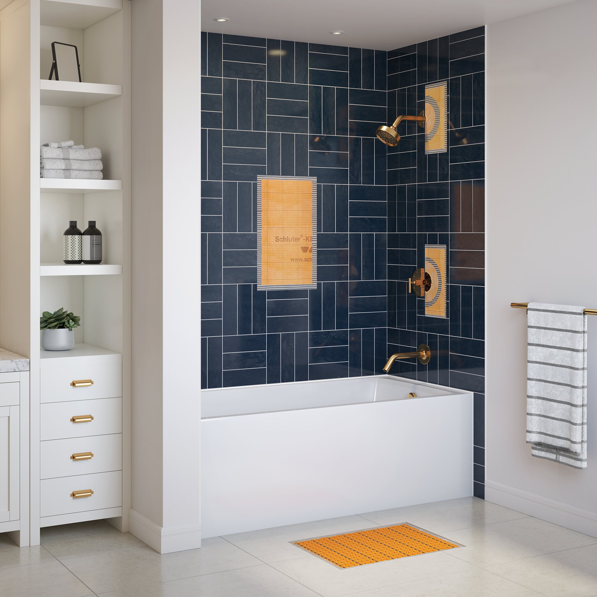 Image du blogue Guide pour la prévention des moisissures et la gestion de l’humidité avec une grande salle de bain