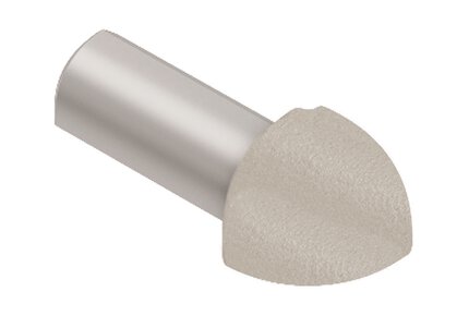 RONDEC ESQ EXT 7/16" ALUM CREMA