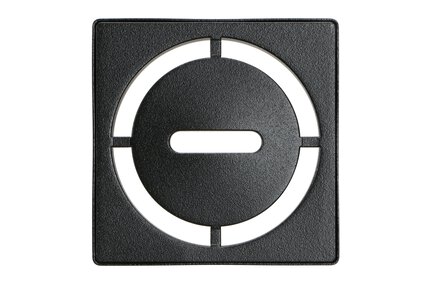 KERDI-DRAIN GRATE KIT 4" MATTE BLACK PURE