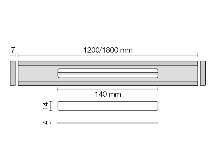 Doorsnedetekening KERDI-LINE-VARIO-COVE 6