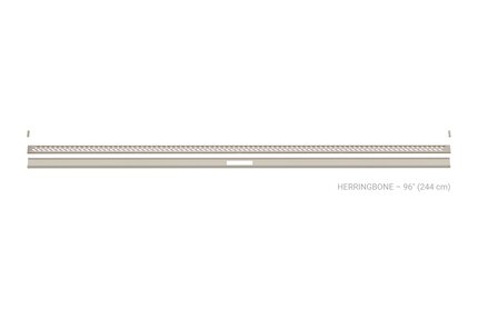KERDI-LINE-VARIO 8' D13-HERRINGBONE TSC
