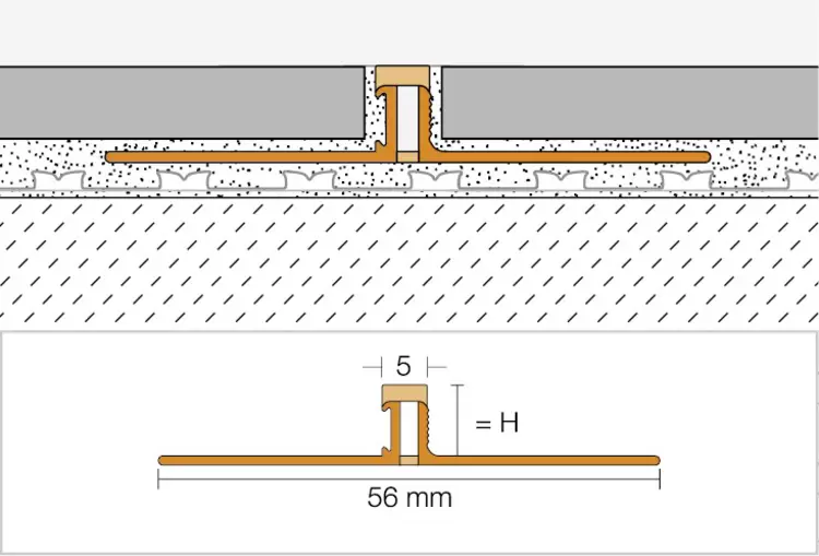 Cross-section drawing DILEX-BWS 1