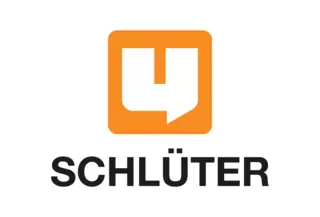 Orangenes "U" &uuml;ber schwarz geschriebenem Wort "Schl&uuml;ter"